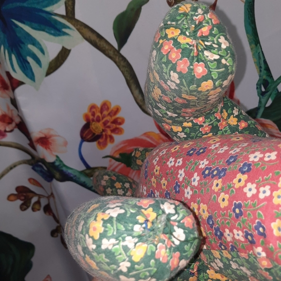 ~{Vintage}~ 60's/70's handmade dinosaur plush. - Picture 8 of 8